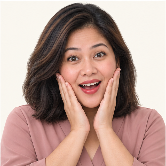 Ate Weng, delighted